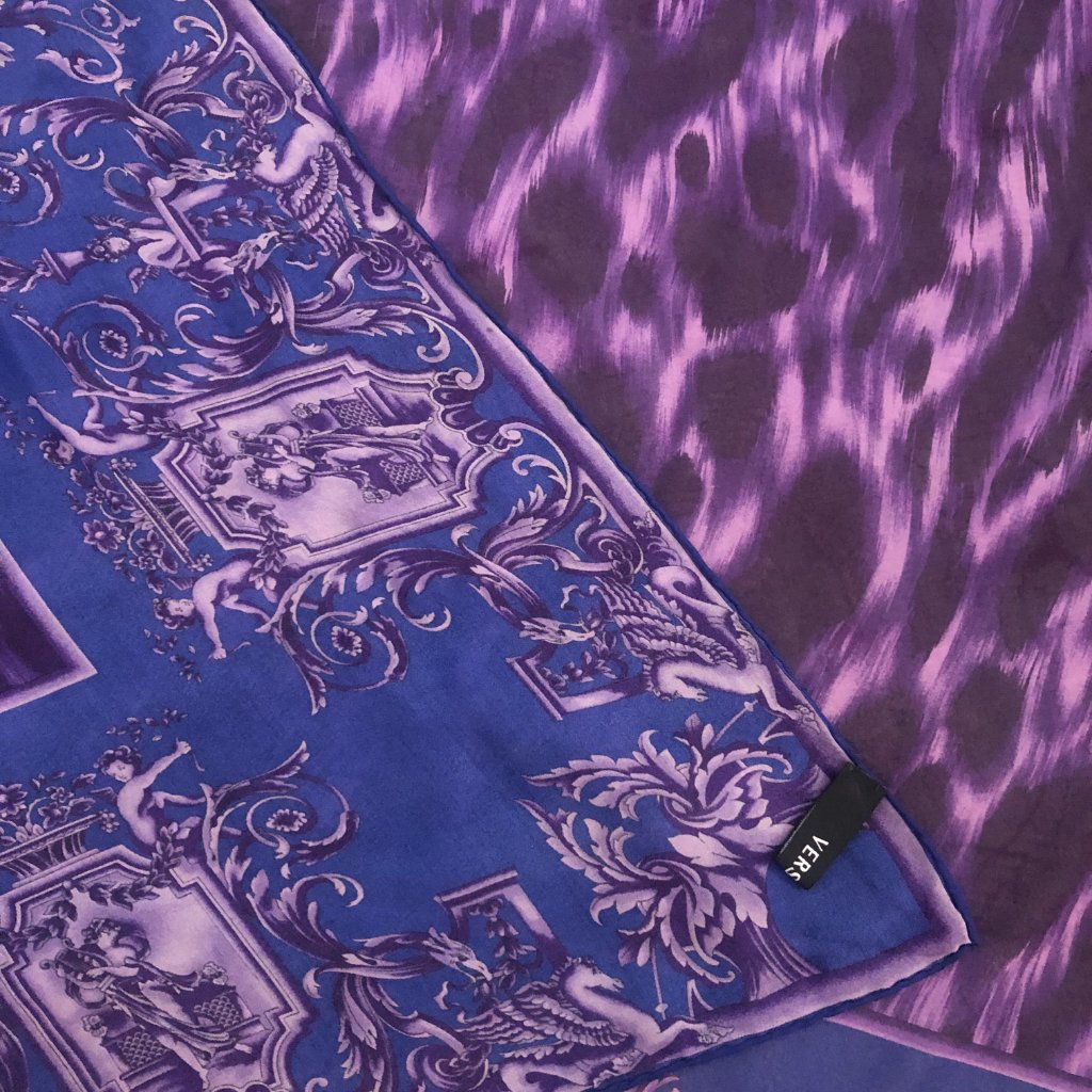 Authentic Versace Silk Scarf